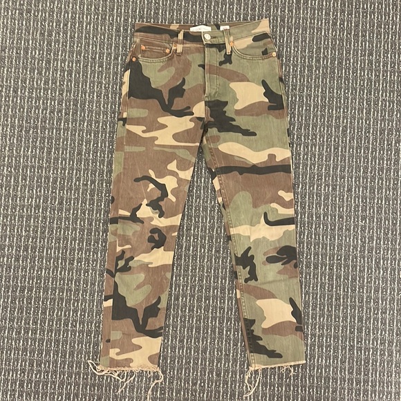 RE/DONE Camo jeans - Picture 4 of 16